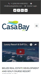 Mobile Screenshot of casabaybelize.com